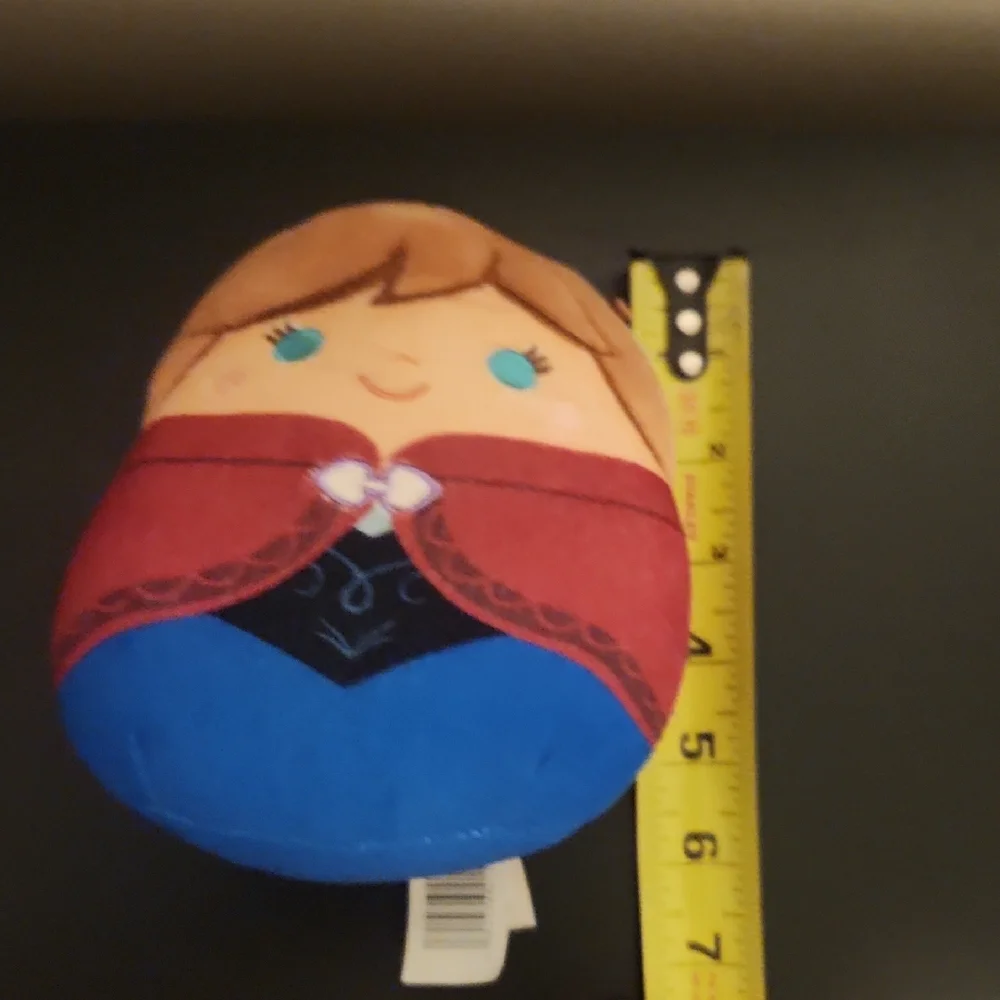 Disney Anna Frozen  Blue Plush Toy